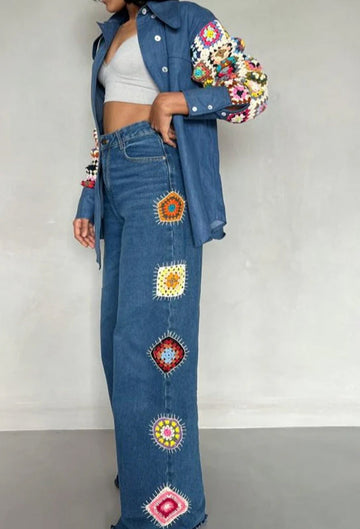 Cliché - Crochet Patch Denim